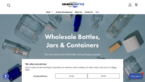 General Bottle Supply | Wholesale Bottles, Jars & Containers - Bottle Manufacturing Companies