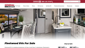 Fleetwood RVs For Sale | General RV Center - fleetwood rv manufacturer