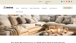 Top Sofa Manufacturers in 2025: Best Global Sofa Brands - best couch manufacturer