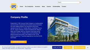 Genuine Parts Company - auto spare parts factory