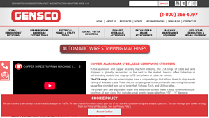 Automatic Wire Stripping Machines - Gensco Equipment - wire stripping machine company