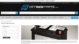 Shop Genuine BMW Batteries | getBMWparts.com - bmw battery factory