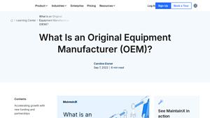 What Is an Original Equipment Manufacturer (OEM)? - example of original equipment manufacturer