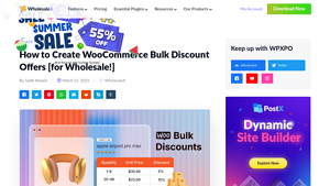 How to Create WooCommerce Bulk Discount Offers [in 2025] - bulk discounting by manufacturer woocommerce