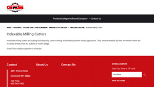 Indexable Milling Cutters | General Factory Supply - milling cutters factory
