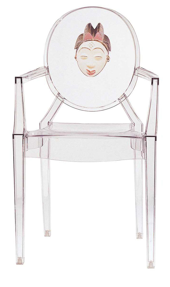 A relevant stock photo of ghost chair china in a typical setting.