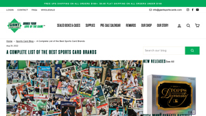 Best Sports Card Brands | Blog | Giant Sports Cards - which basketball card manufacturer is best
