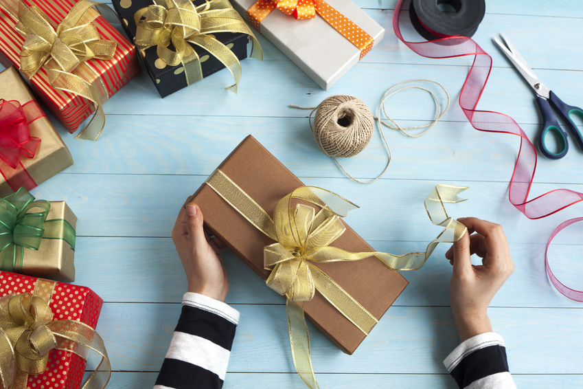 A relevant stock photo of gift wrapping manufacturer in a typical setting.