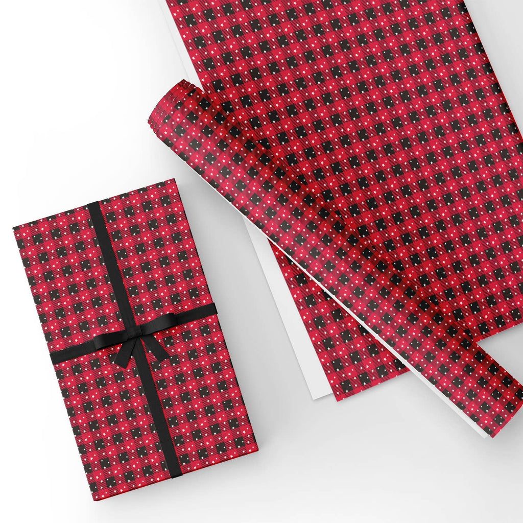 A relevant stock photo of gift wrapping paper manufacturer in a typical setting.