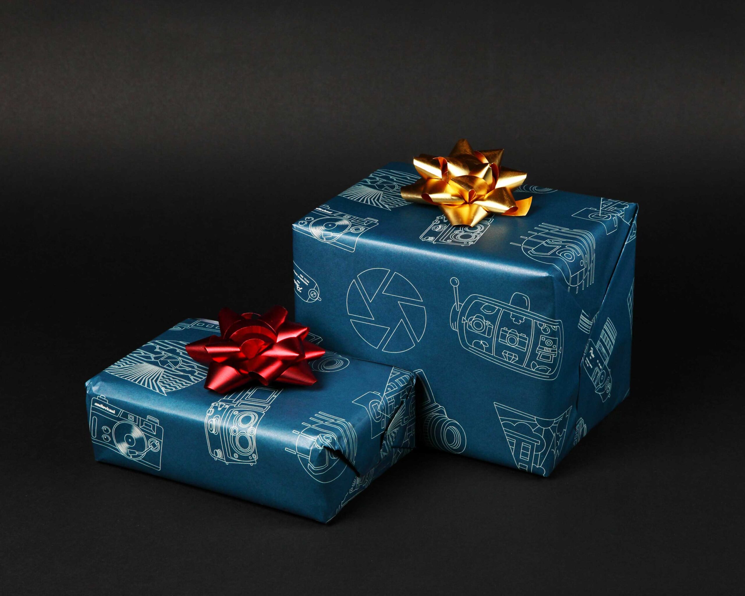 A relevant stock photo of gift wrapping supplier in a typical setting.