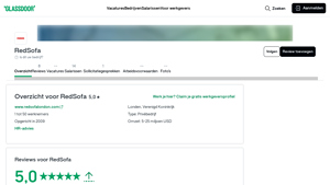 Working at RedSofa - Glassdoor - red sofa company