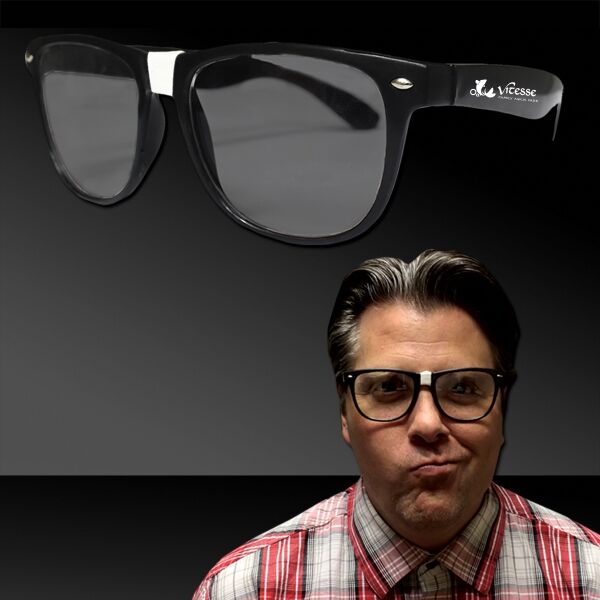 A relevant stock photo of glasses custom in a typical setting.