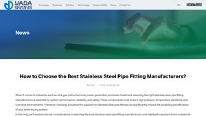 How to Choose the Best Stainless Steel Pipe Fitting Manufacturers? - stainless steel fittings factory
