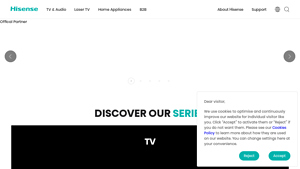 Hisense Global Website - hisense manufacturer