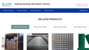 Anping Sanxing Wire Mesh Factory - welded mesh factory