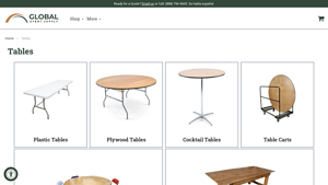 Tables For Sale - Wholesale Tables | GlobalEventSupply.com - folding table bulk