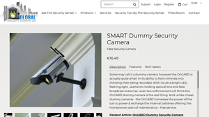 SMART Dummy Security Camera - dummy camera company