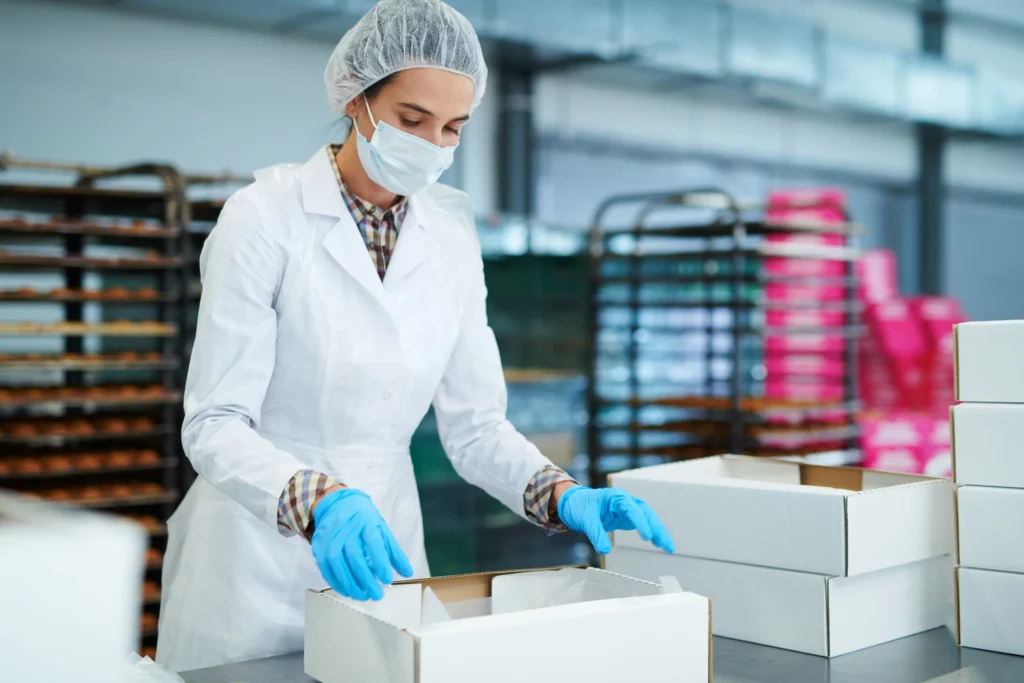 A relevant stock photo of glove supplier in a typical setting.