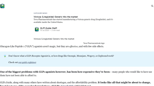 Victoza Generic GLP1 launched by Teva Pharmaceuticals - victoza manufacturer