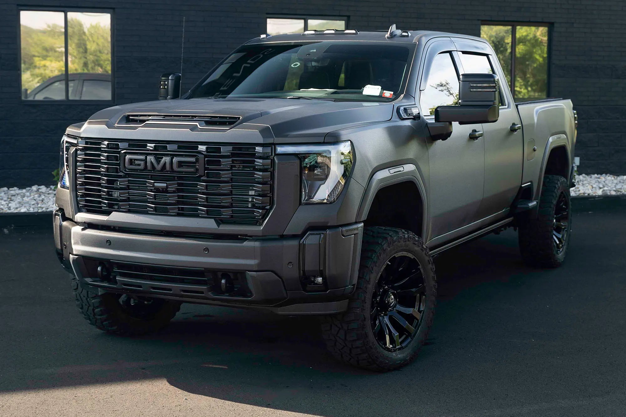 A relevant stock photo of gmc 2500 custom in a typical setting.
