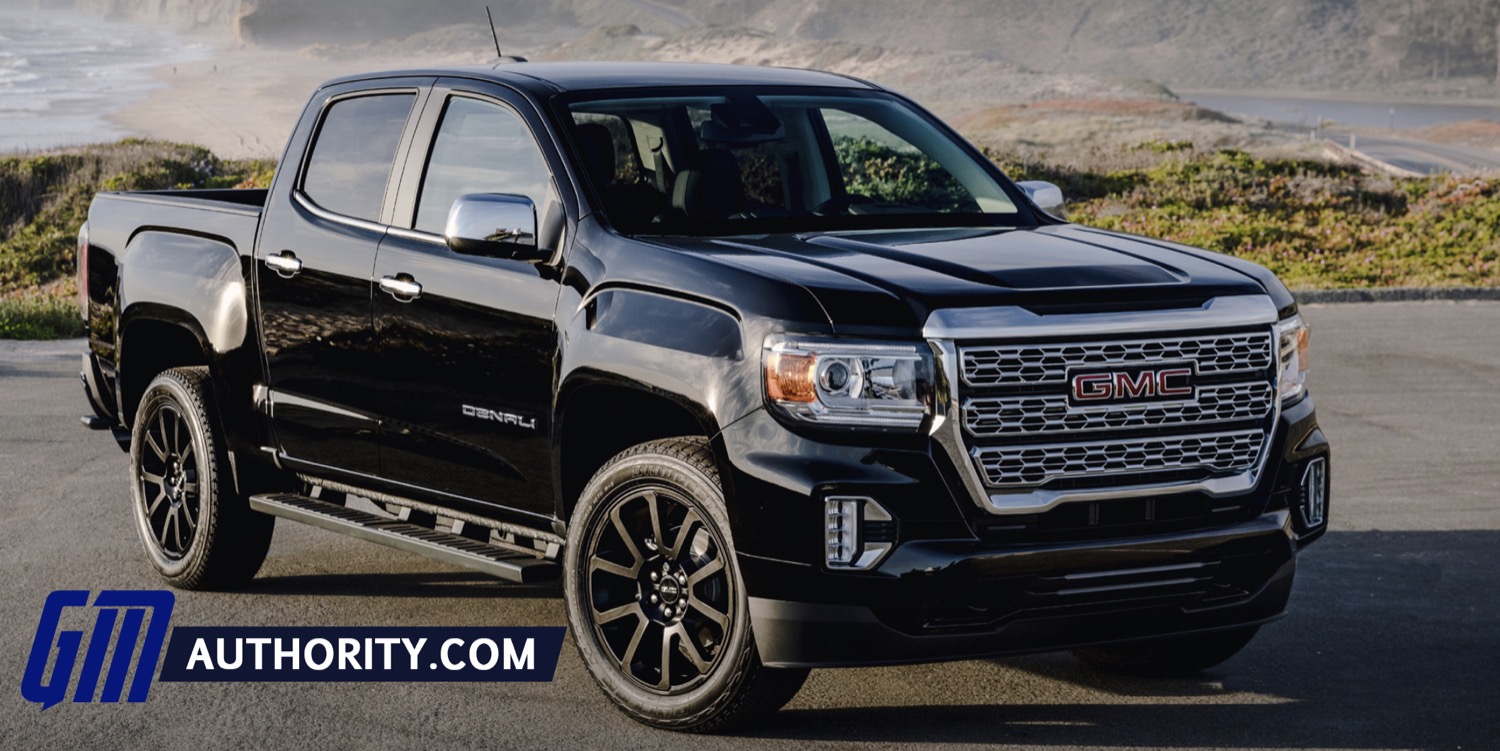 A relevant stock photo of gmc canyon denali custom in a typical setting.