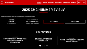 2025 HUMMER EV SUV | Electric SUV | GMC - hummer manufacturer