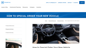How to Special Order Your New Vehicle | Build Your Own Car | GM Financial - can you buy a car from the manufacturer