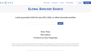 UPC Barcode Search — Look up any UPC, EAN, or ISBN - 1992 manufacturer code lookup