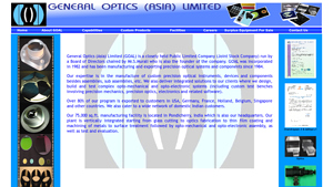 General Optics (Asia) Limited (GOAL) - Pioneering Light Age In India - optical products manufacturer