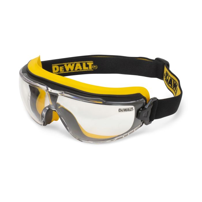 A relevant stock photo of goggle manufacturer in a typical setting.