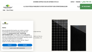 Shop Solar Panels for Home | GoGreenSolar - buy solar panels direct from manufacturer
