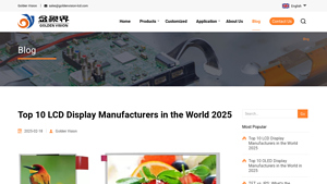 Top 10 LCD Display Manufacturers in the World 2025 - display manufacturer