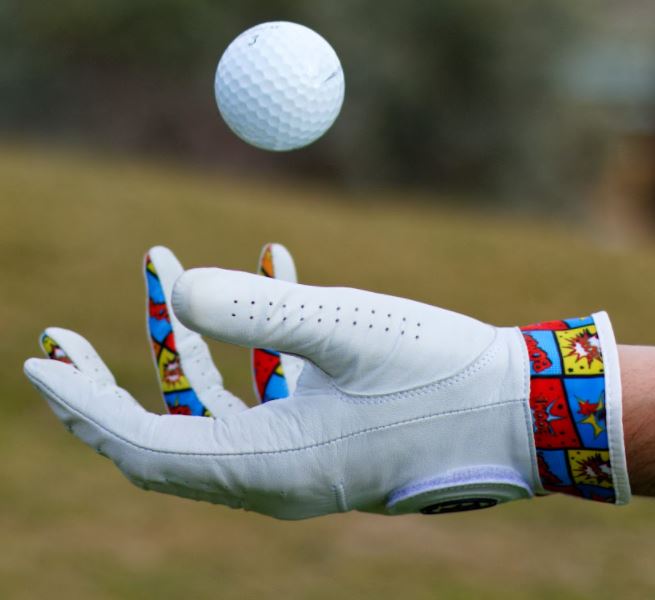 A relevant stock photo of golf glove custom in a typical setting.