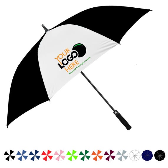 A relevant stock photo of golf umbrella custom in a typical setting.