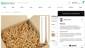 Pride Bulk Golf Tees - The GolfWorks - golf tees bulk
