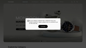 Noise | India's Trusted No.1 Smart Wearable Brand | Buy Now! - noise colorfit company