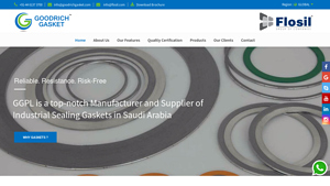 Industrial Gasket Exporter & Manufacturer | Goodrich Gasket - Saudi-Arabia - gasket manufacturer