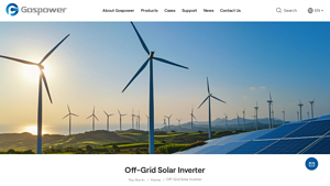 Off-Grid Solar Inverter - Gospower - off grid solar inverter factory