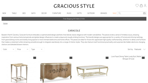 Caracole - Gracious Style - caracole furniture company