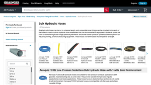 Bulk Hydraulic Hoses - Grainger Industrial Supply - hydraulic hose bulk