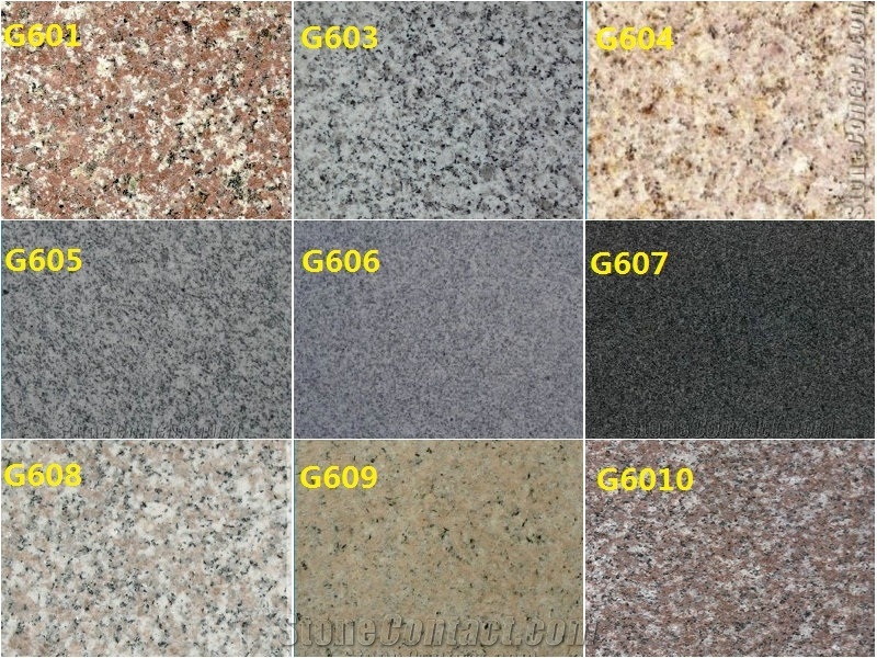 A relevant stock photo of granite china in a typical setting.