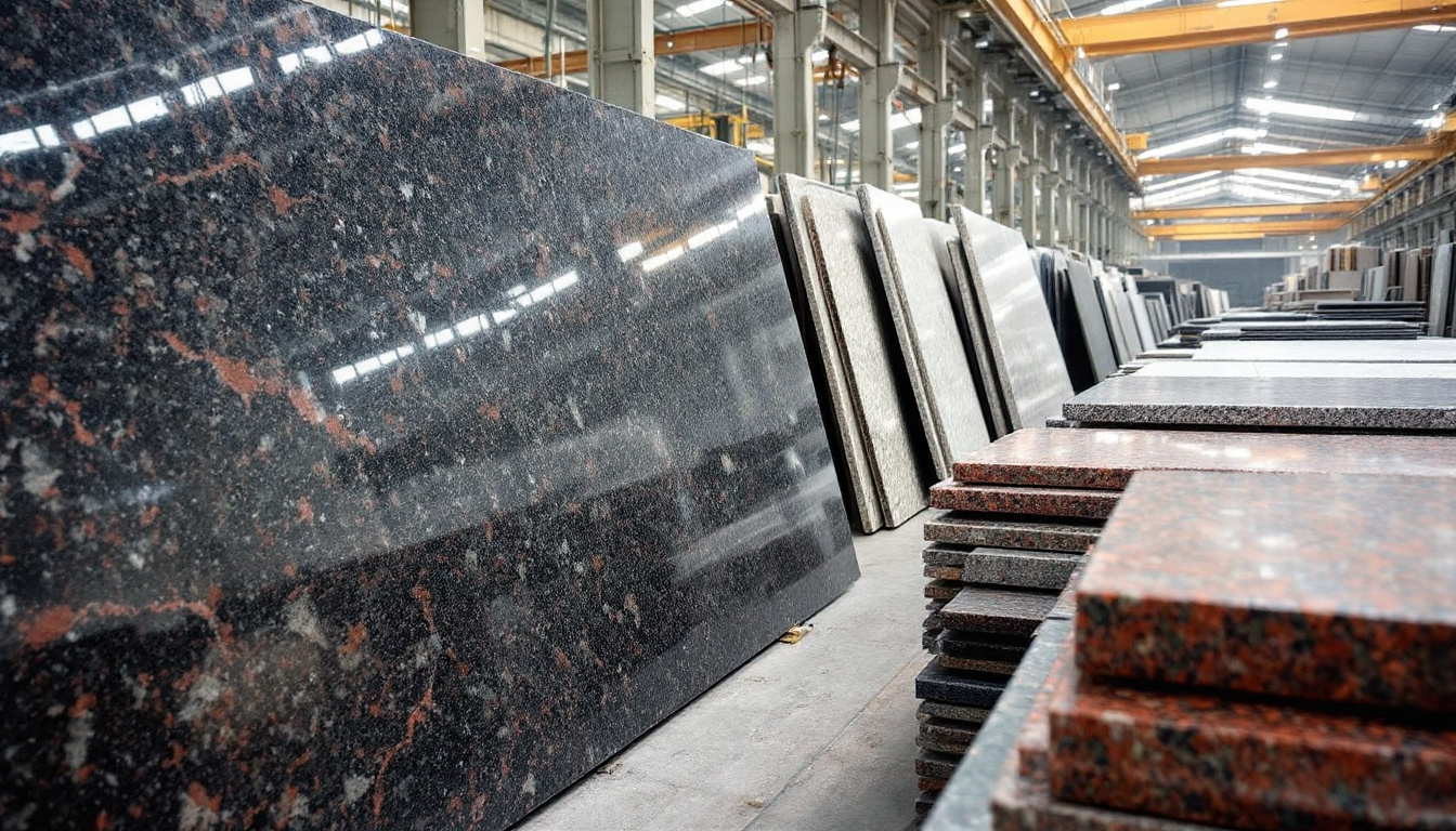 A relevant stock photo of granite manufacturer in a typical setting.