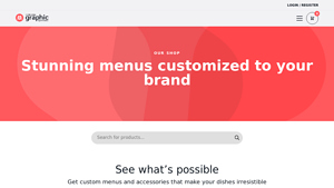 Home Page - Graphic Express Menu - express-graphics manufacturer website