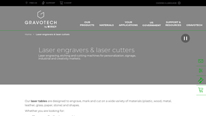 Laser engravers & laser cutters - Gravotech, Inc. - laser cutter engraver factory