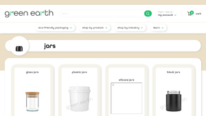Wholesale Jars with Lids in Bulk - Green Earth Packaging - glass jar bulk