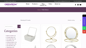Table Mirror – Greenfrom - table mirror factory