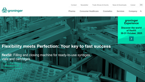 Filling Machines | Pharma, Cosmetic & Healthcare | groninger - filling machine manufacturer