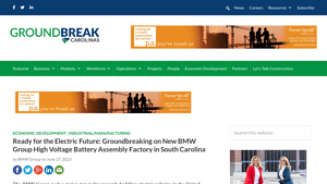 Ready for the Electric Future: Groundbreaking on New BMW Group ... - bmw battery factory