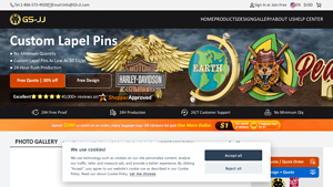 Custom Lapel Pins | Custom Pins with Free Shipping - GS-JJ - pin manufacturer