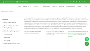 Home Battery Factory for BESS Battery Energy Storage Systems - household solar battery factory